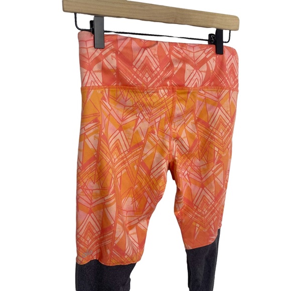 Alo goddess leggings size small gray orange - Picture 3 of 4